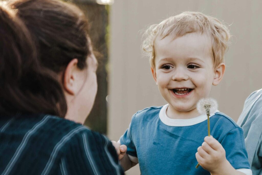 single mother at home calm relaxed environment mental wellbeing